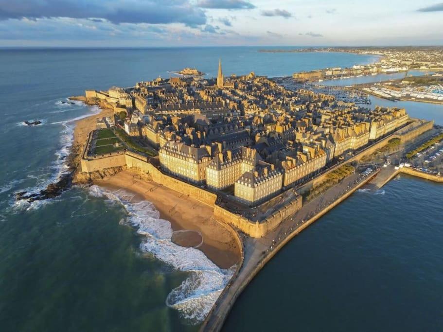 Collins Studio Saint Malo Intra Muros 2 Pers Wifi Eksteriør bilde