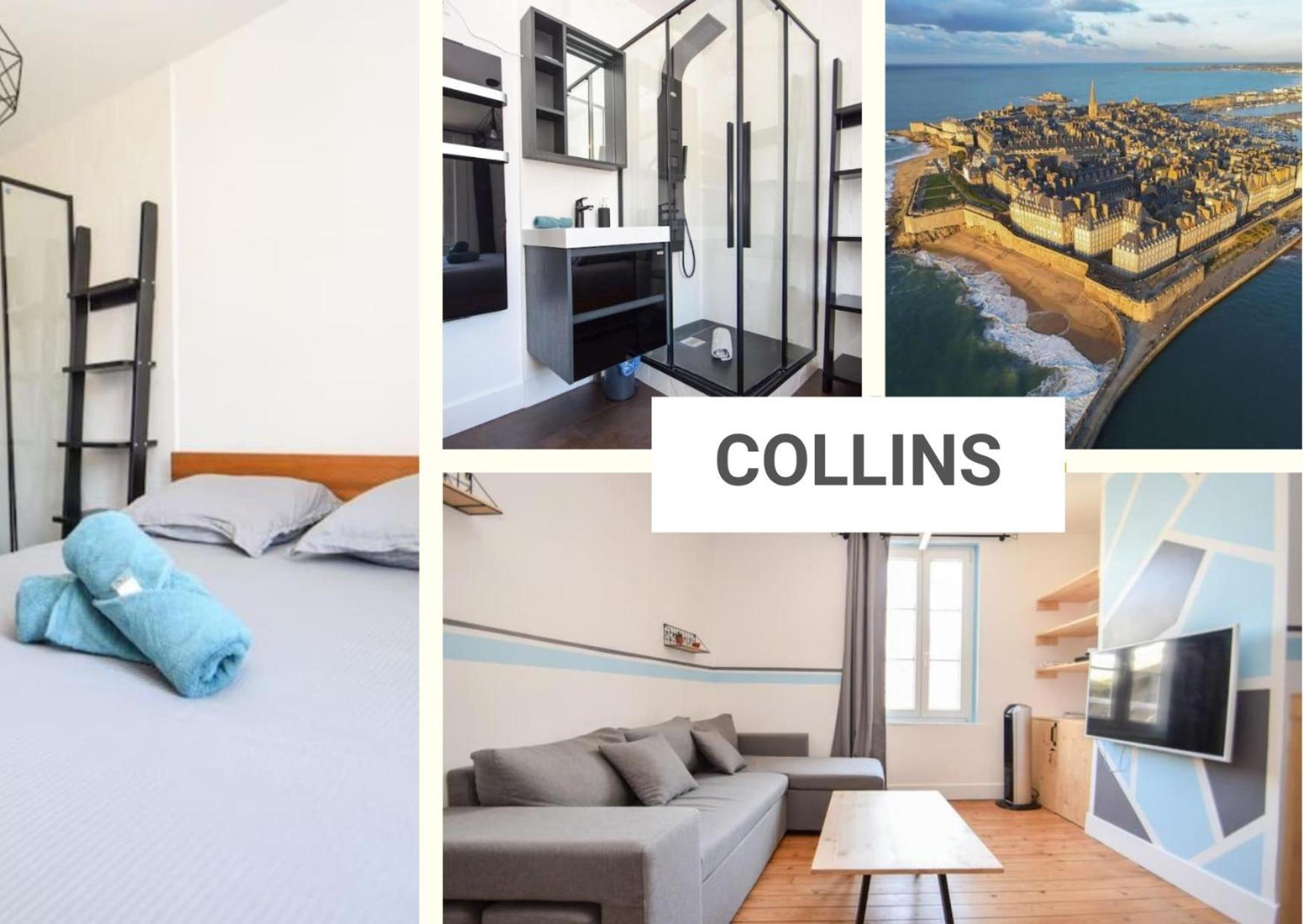 Collins Studio Saint Malo Intra Muros 2 Pers Wifi Eksteriør bilde